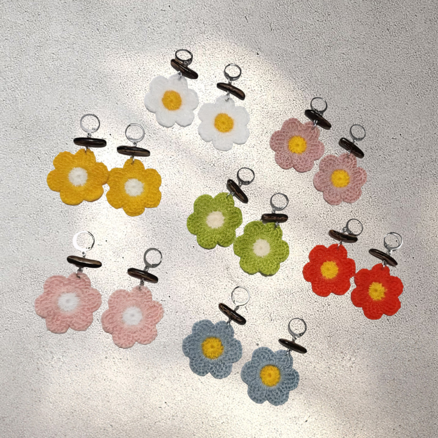 Flores tejidas